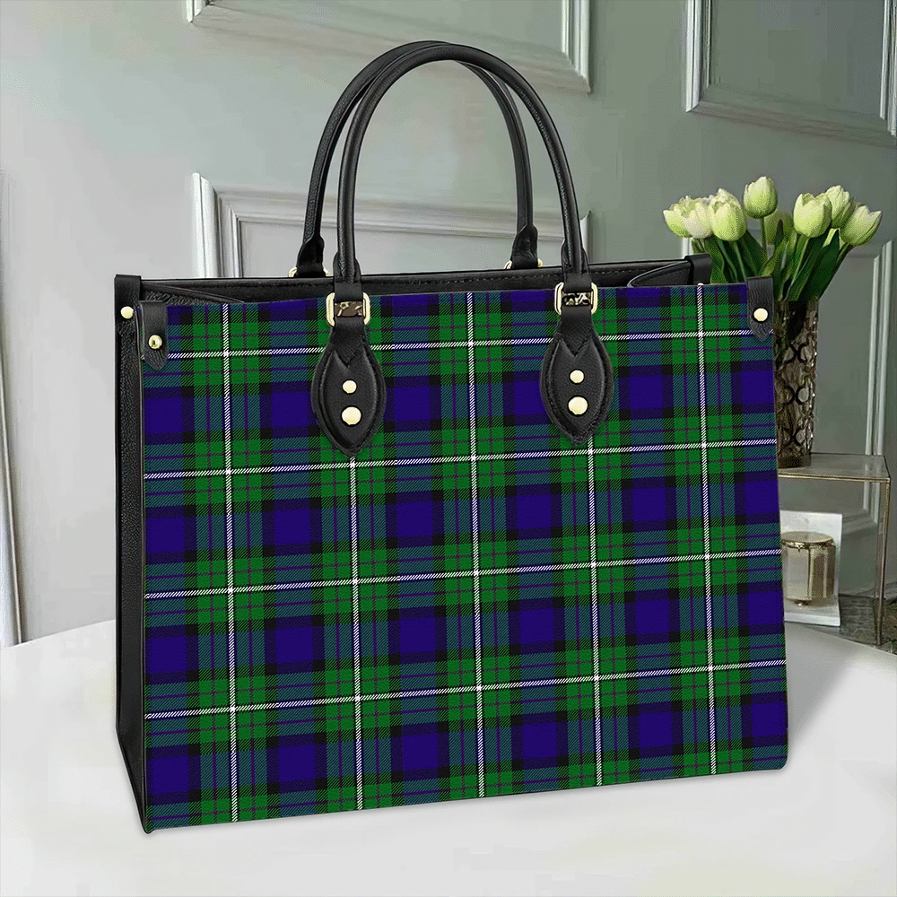 Alexander Tartan Leather Bag