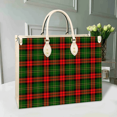 Blackstock Tartan Leather Bag