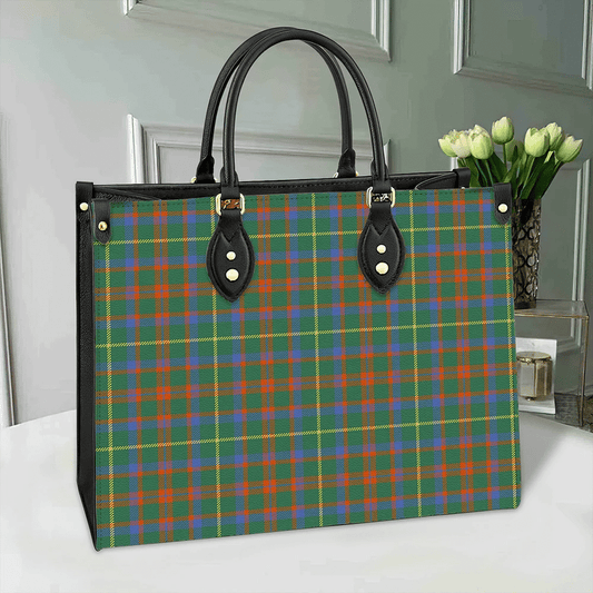 MacKintosh Hunting Ancient Tartan Leather Bag