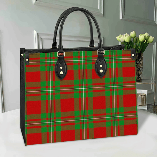 MacGregor Modern Tartan Leather Bag