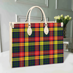 Buchanan Modern Tartan Leather Bag