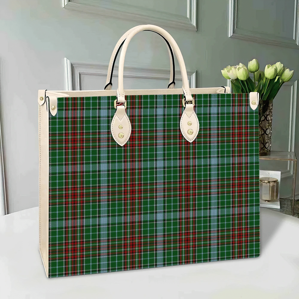Gayre Tartan Leather Bag