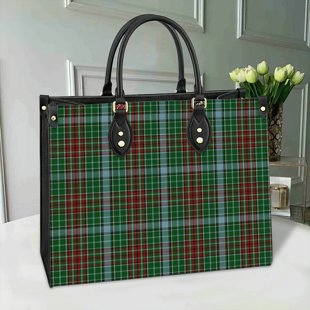 Gayre Tartan Leather Bag