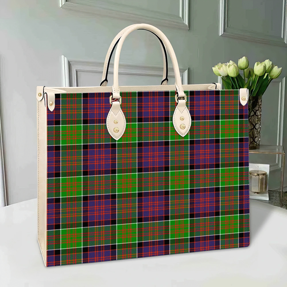 MacDonald of Clanranald Tartan Leather Bag