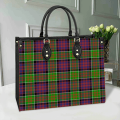 MacDonald of Clanranald Tartan Leather Bag