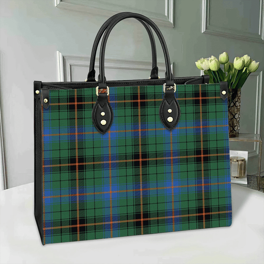 Davidson Ancient Tartan Leather Bag