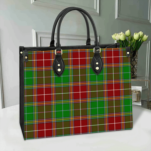 Baxter Modern Tartan Leather Bag