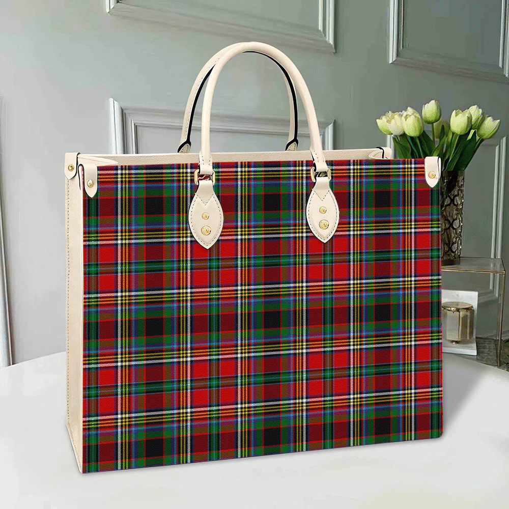 Anderson of Arbrake Tartan Leather Bag