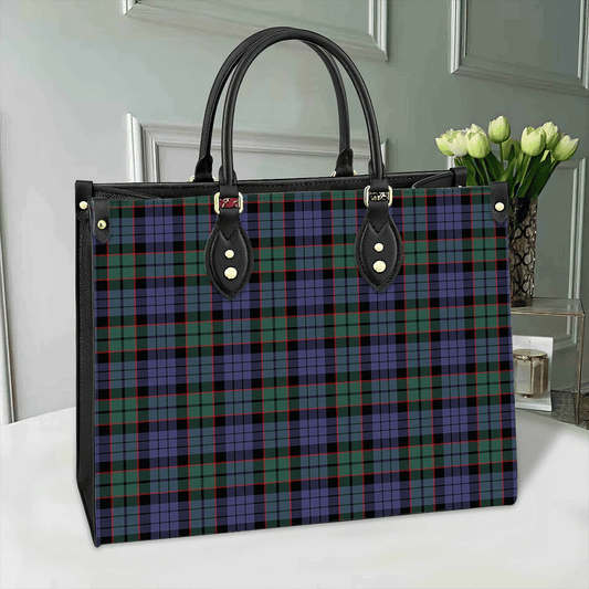 Fletcher Modern Tartan Leather Bag