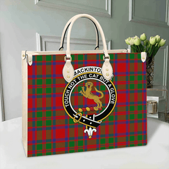 MacKintosh Modern Tartan Crest Leather Bag