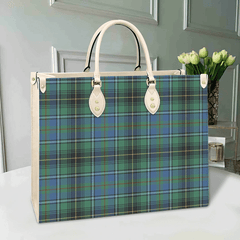 MacInnes Ancient Tartan Leather Bag