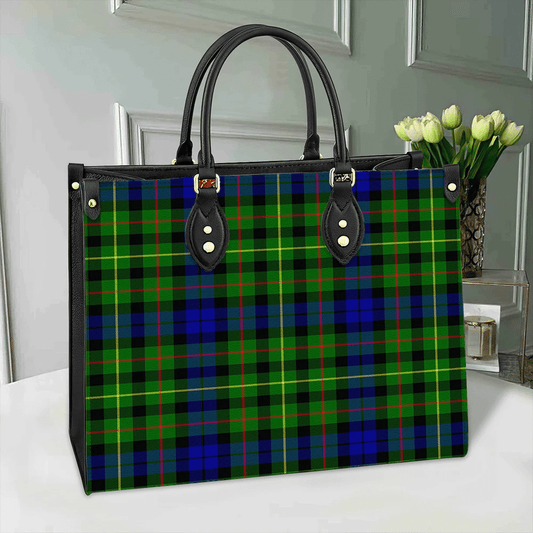 Rollo Modern Tartan Leather Bag