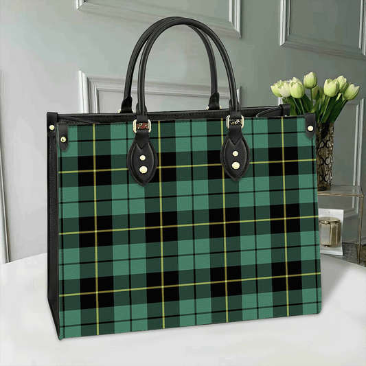 Wallace Hunting Ancient Tartan Leather Bag