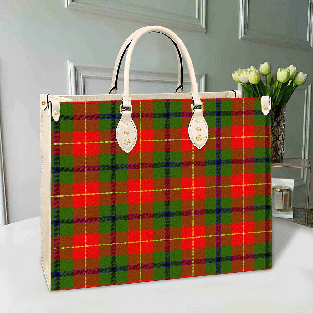 Turnbull Dress Tartan Leather Bag