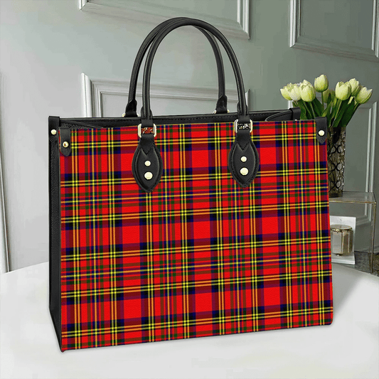 Hepburn Tartan Leather Bag