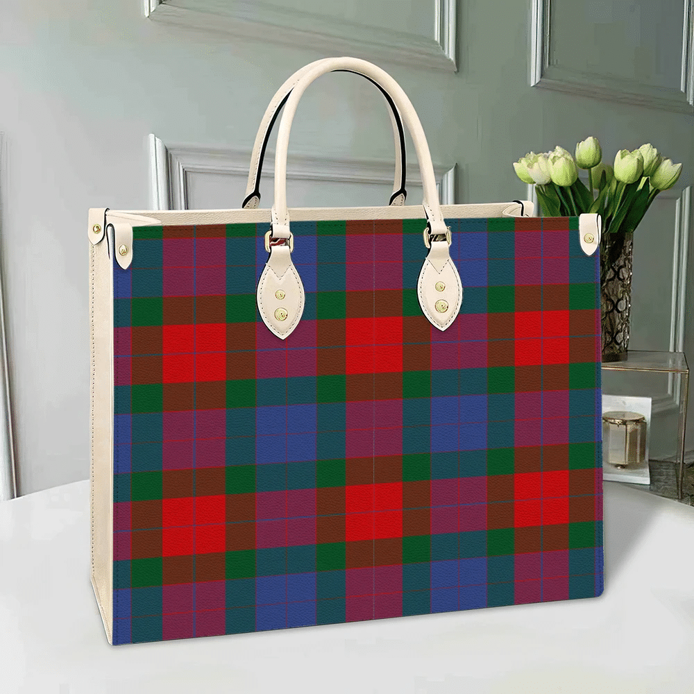 Mar Tartan Leather Bag