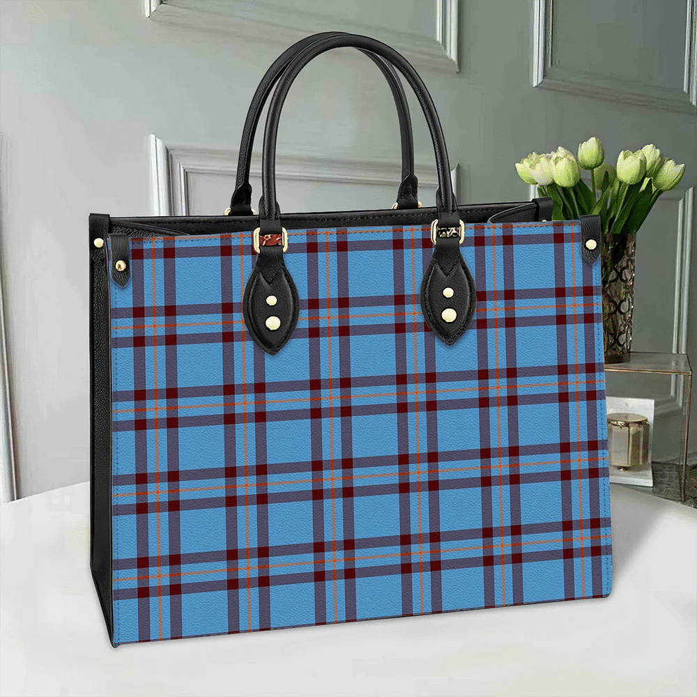 Elliot Ancient Tartan Leather Bag