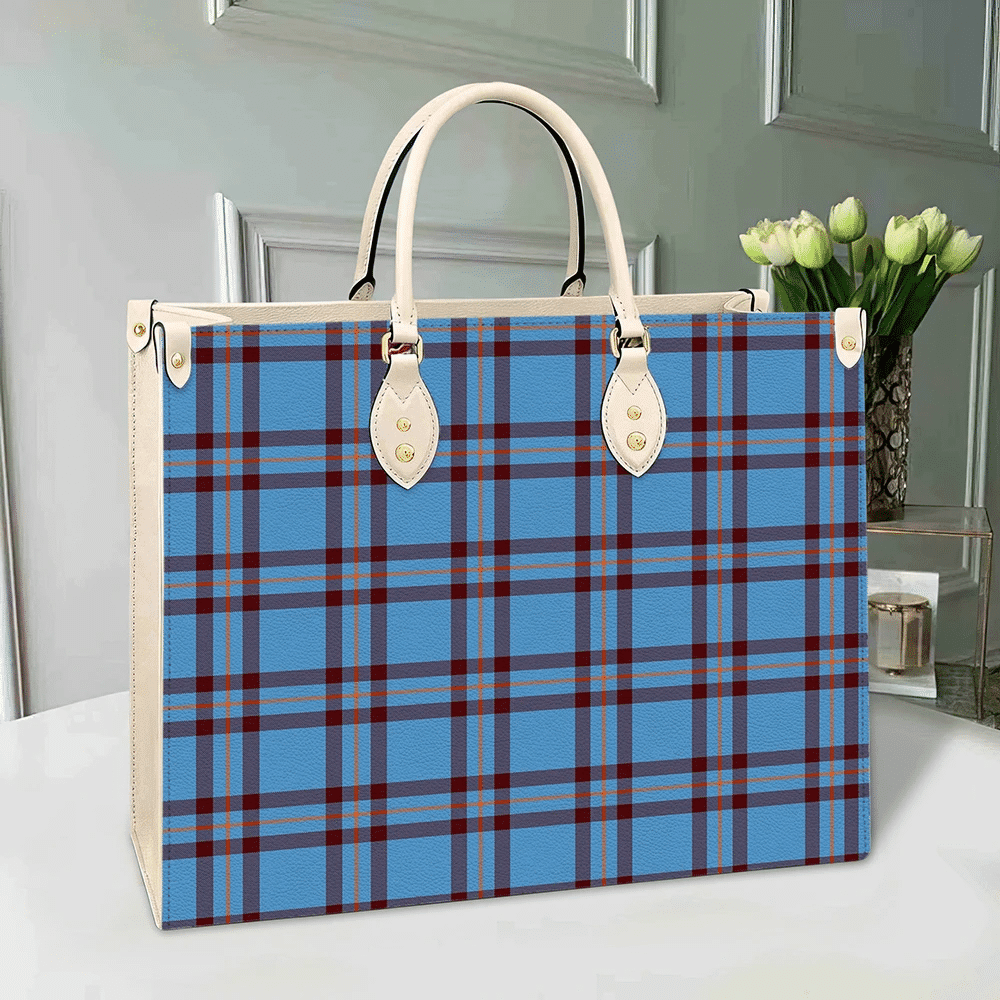 Elliot Ancient Tartan Leather Bag