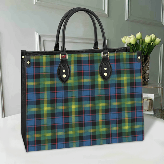 Watson Ancient Tartan Leather Bag