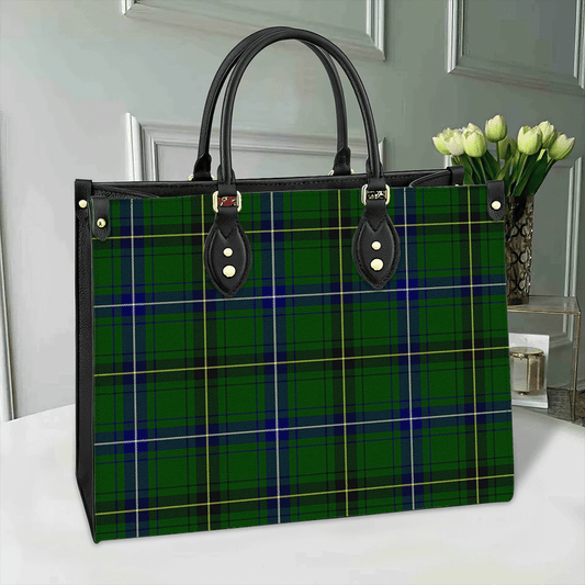 Henderson Modern Tartan Leather Bag