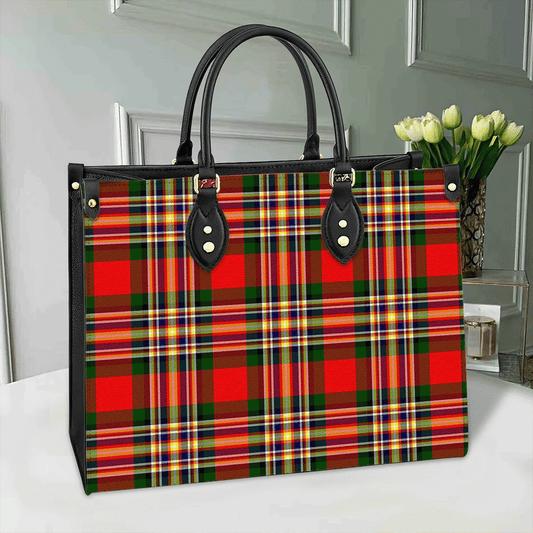 MacGill Modern Tartan Leather Bag