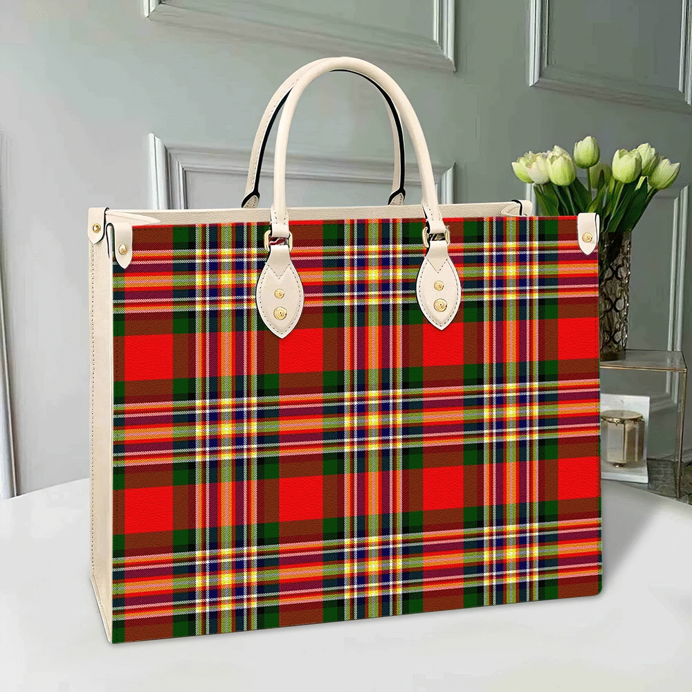 MacGill Modern Tartan Leather Bag