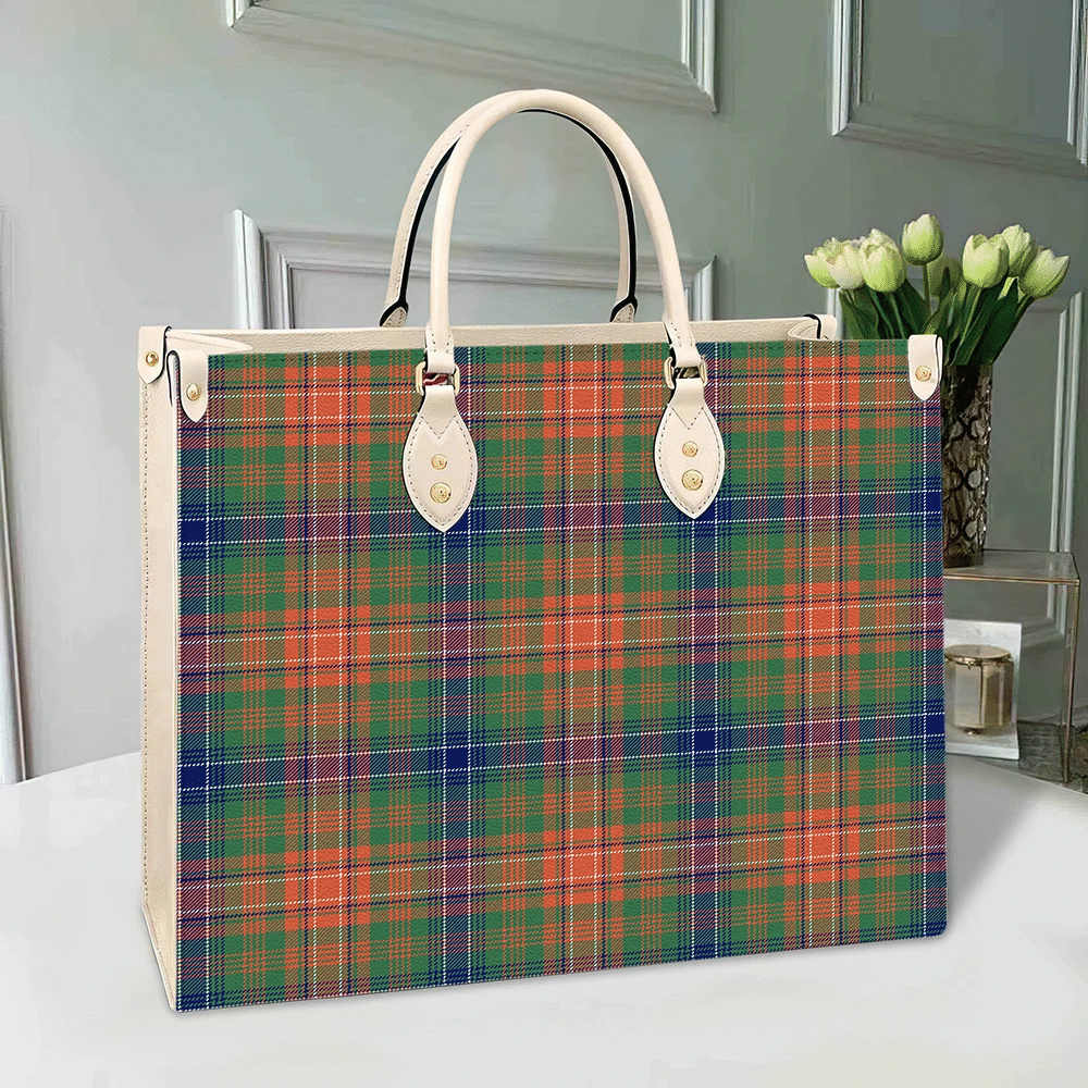 Wilson Ancient Tartan Leather Bag