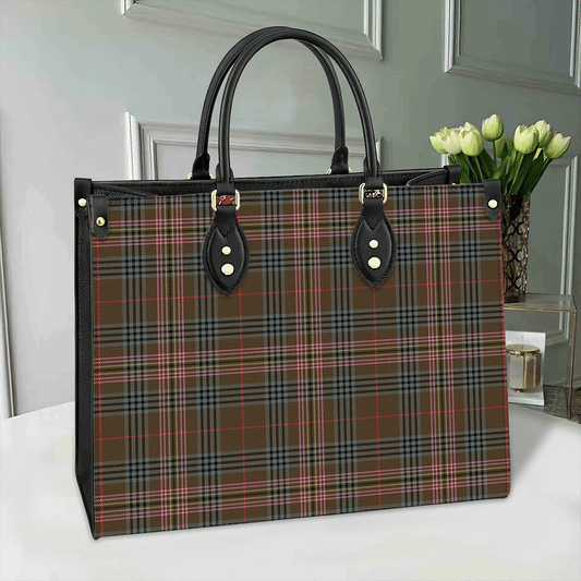 Kennedy Weathered Tartan Leather Bag