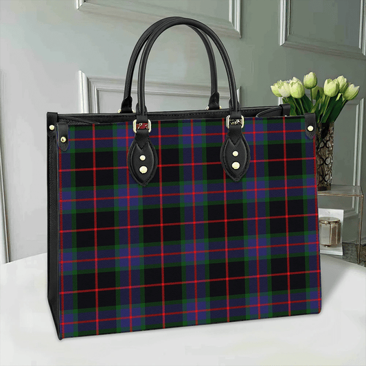 Nairn Tartan Leather Bag