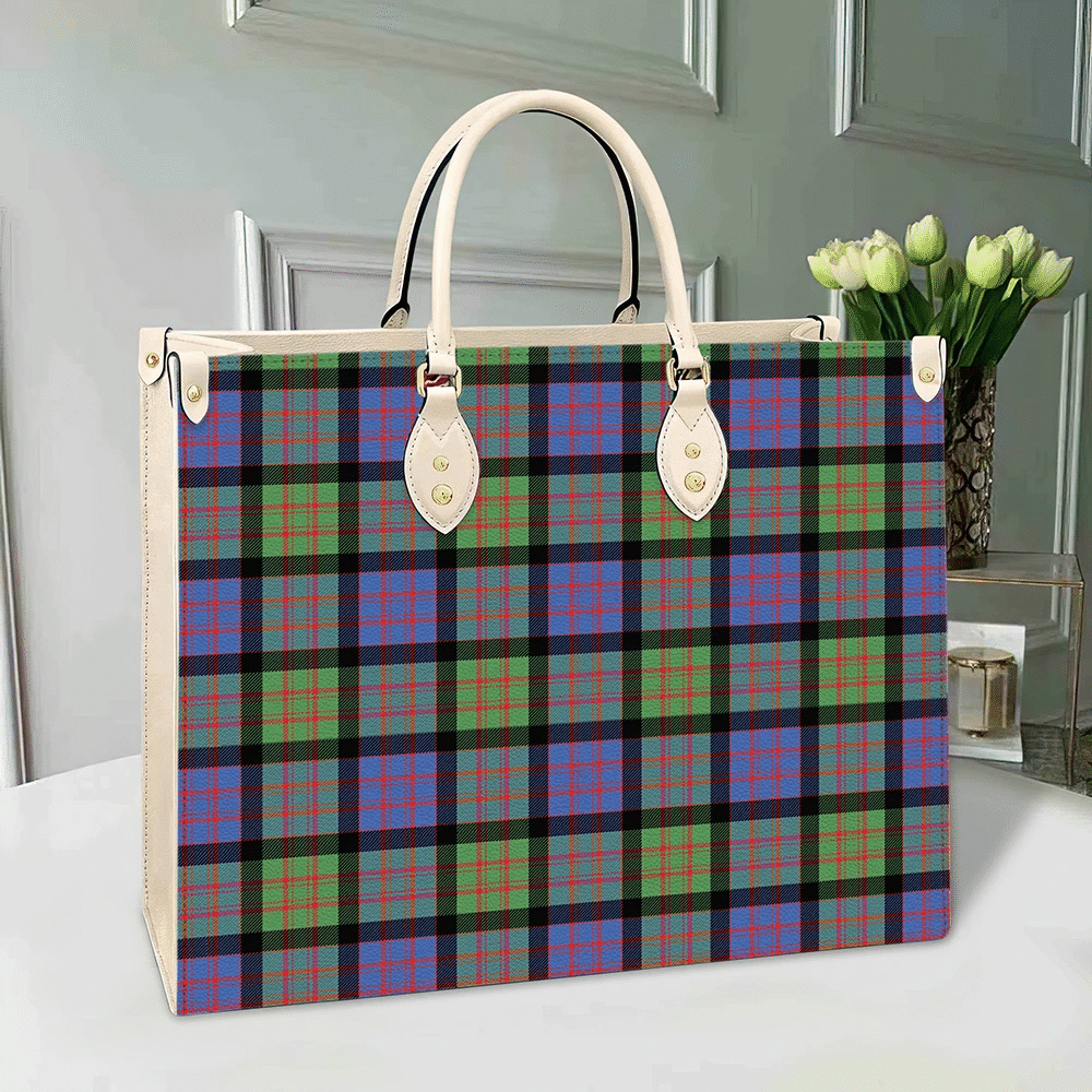 MacDonald Ancient Tartan Leather Bag