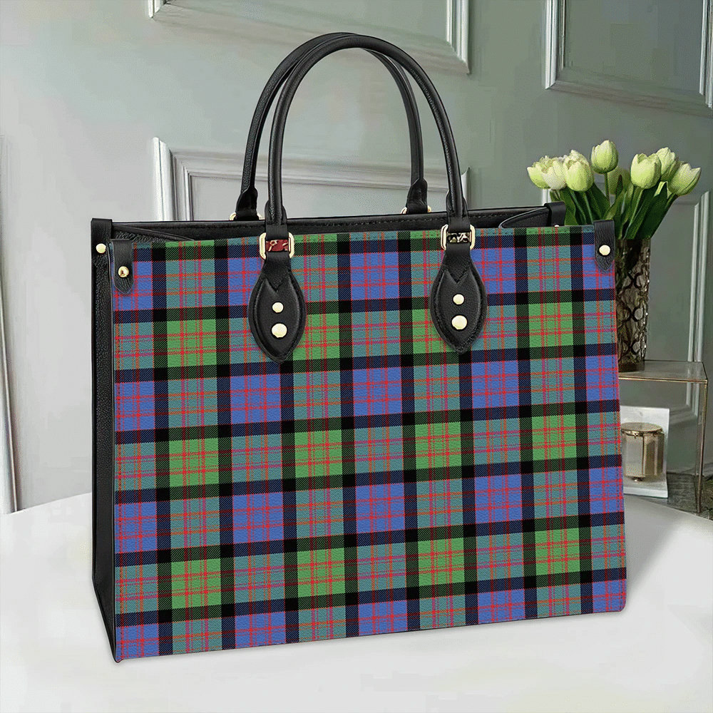 MacDonald Ancient Tartan Leather Bag