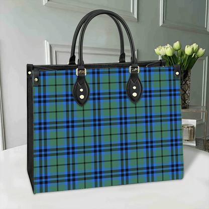 Falconer Tartan Leather Bag