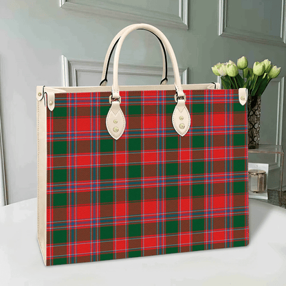 Dalziel Modern Tartan Leather Bag