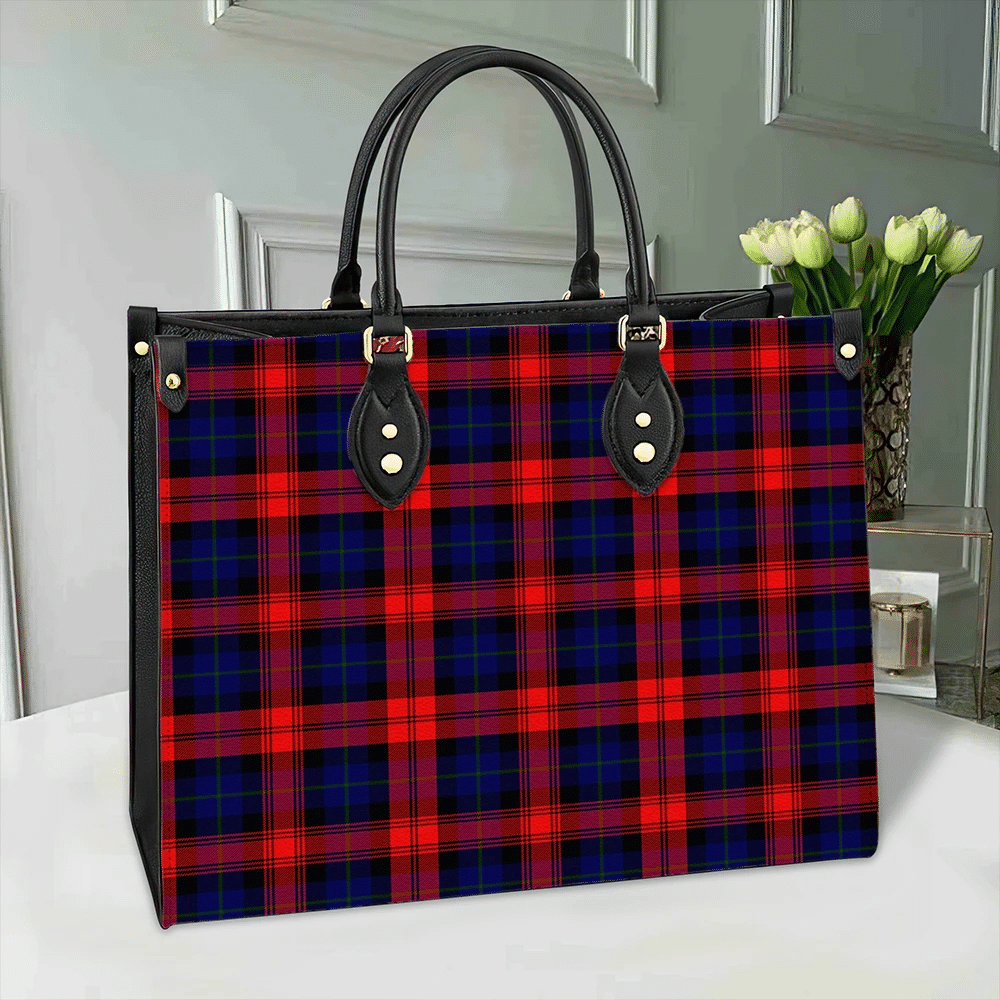 MacLachlan Modern Tartan Leather Bag