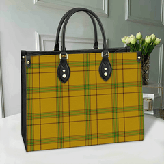 Houston Tartan Leather Bag