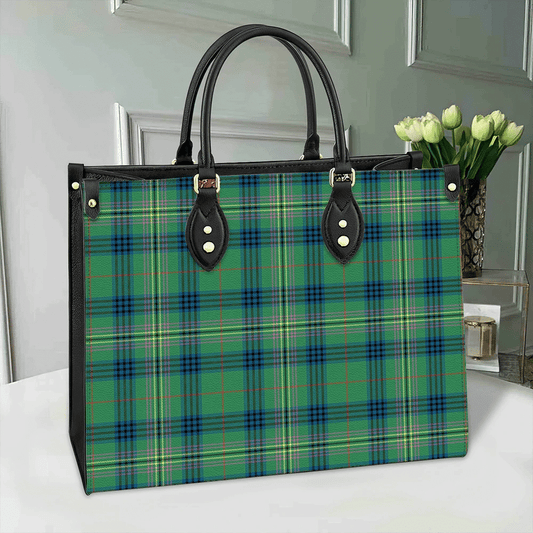 Kennedy Ancient Tartan Leather Bag