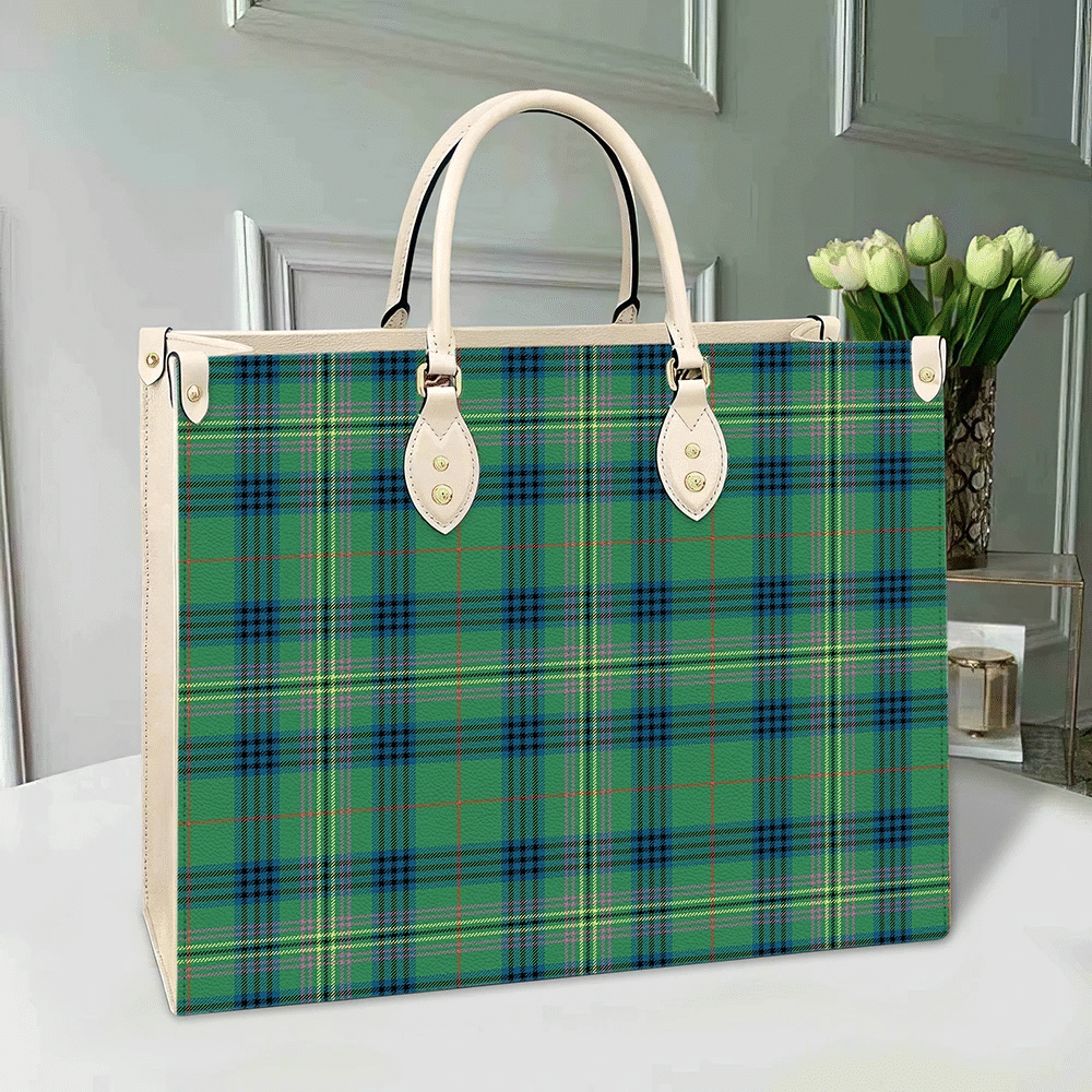 Kennedy Ancient Tartan Leather Bag