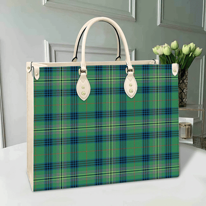 Kennedy Ancient Tartan Leather Bag