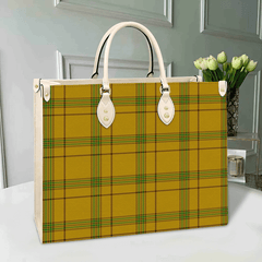 Houston Tartan Leather Bag