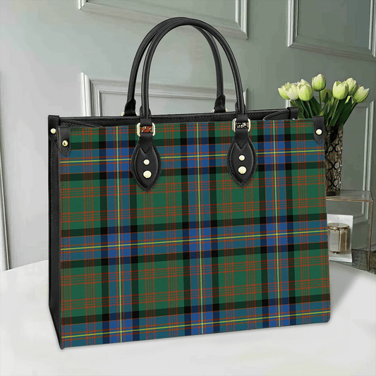 Cochrane Ancient Tartan Leather Bag