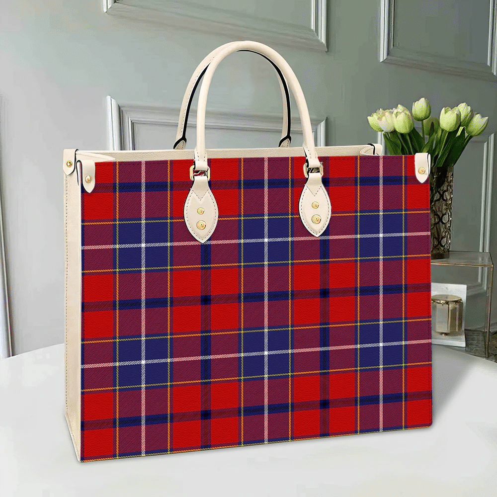 Wishart Dress Tartan Leather Bag