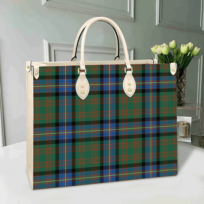 Cochrane Ancient Tartan Leather Bag