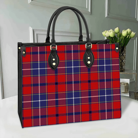 Wishart Dress Tartan Leather Bag