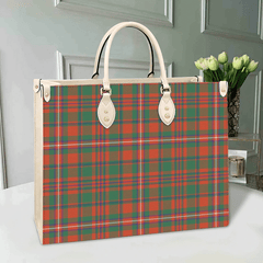MacKinnon Ancient Tartan Leather Bag