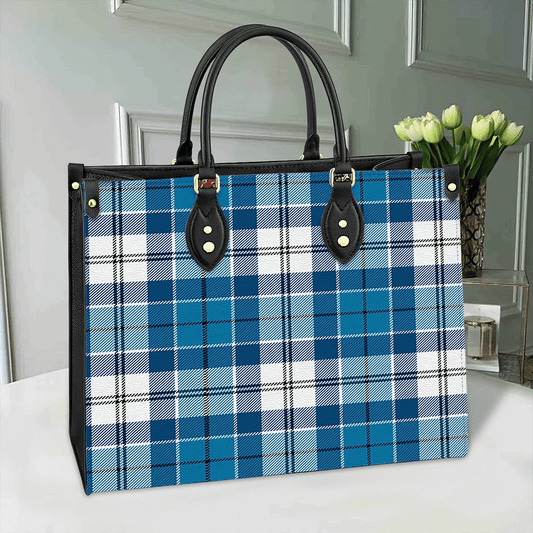 Roberton Tartan Leather Bag