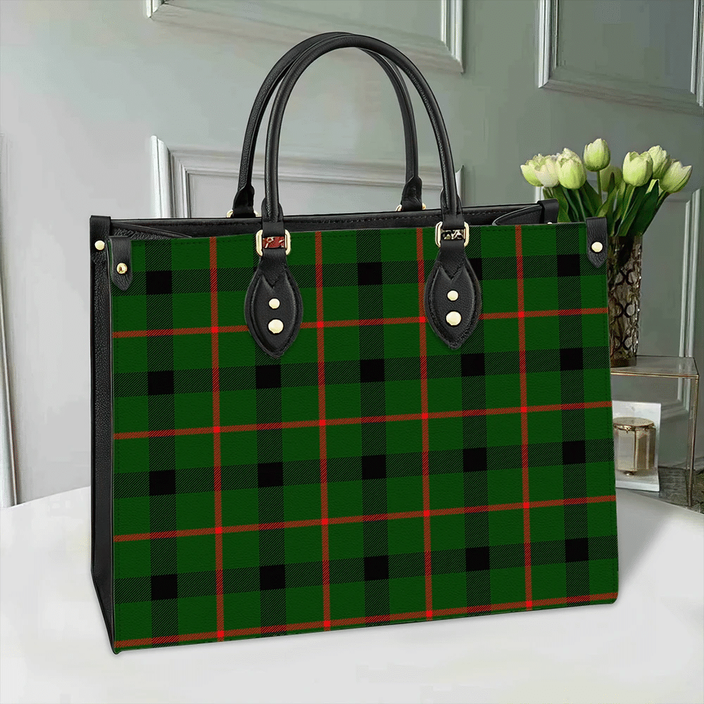 Kincaid Modern Tartan Leather Bag