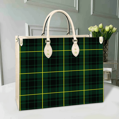 MacArthur Modern Tartan Leather Bag