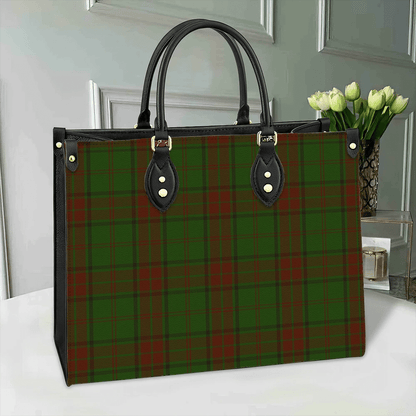 Maxwell Hunting Tartan Leather Bag