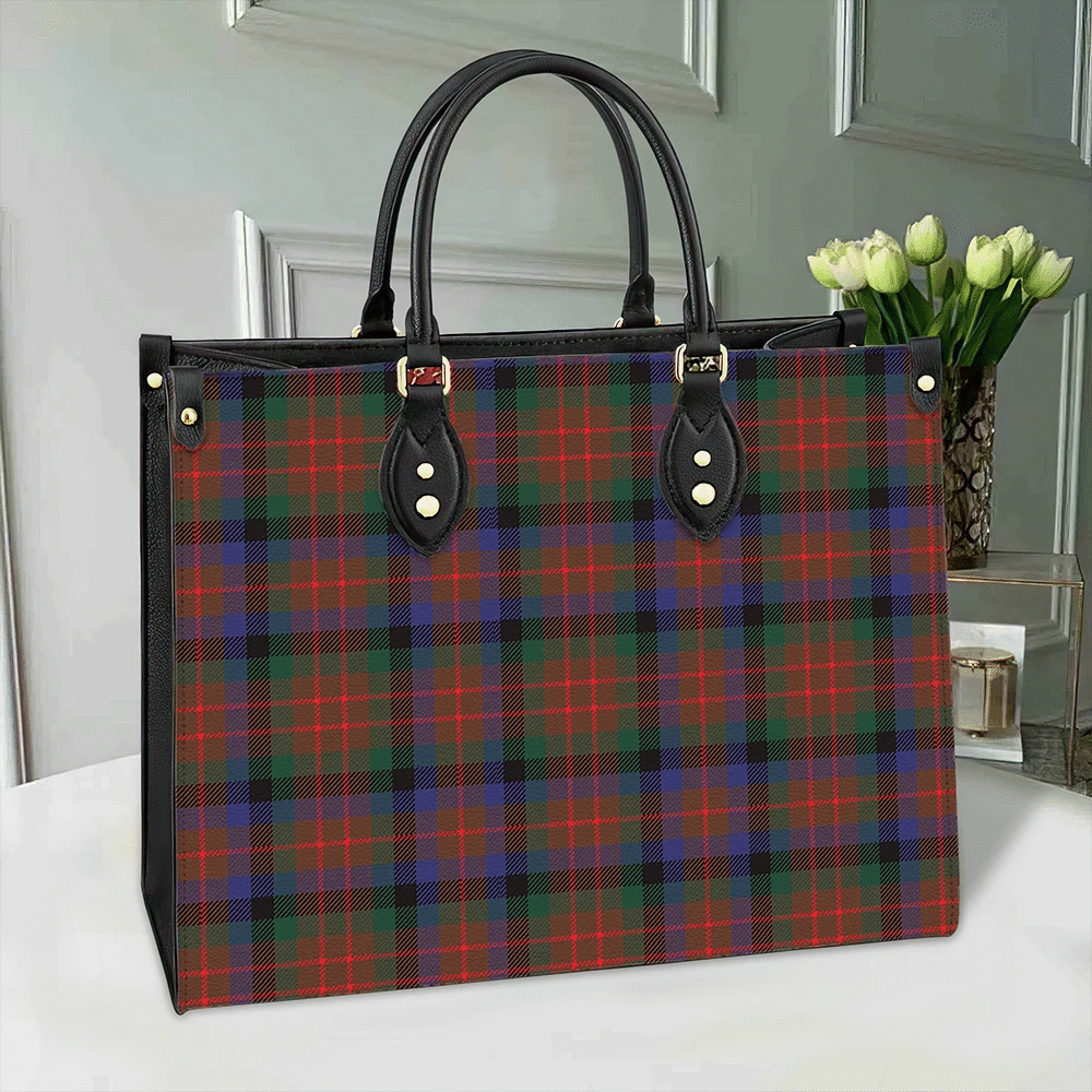 MacDuff Hunting Modern Tartan Leather Bag