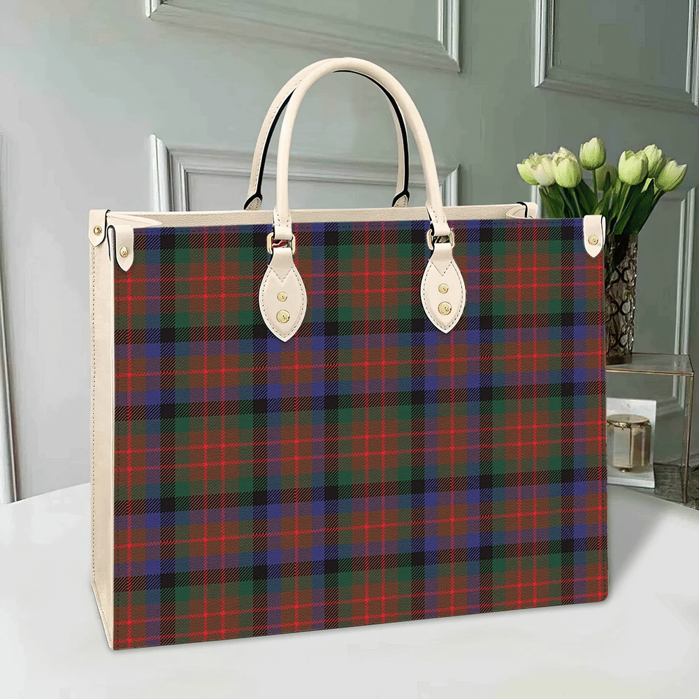 MacDuff Hunting Modern Tartan Leather Bag